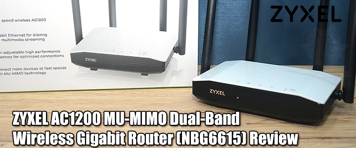 ZYXEL AC1200 MU-MIMO Dual-Band Wireless Gigabit Router (NBG6615) Review