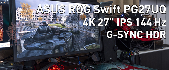ASUS ROG Swift PG27UQ 27” 4K UHD 144Hz G-SYNC HDR Review