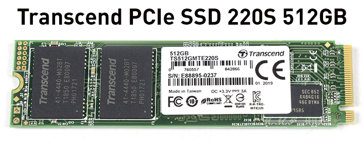 Transcend PCIe SSD 220S 512GB Review