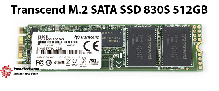 Transcend M.2 SATA SSD 830S 512GB Review