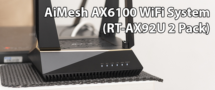 default thumb AiMesh AX6100 WiFi System (RT-AX92U 2 Pack) Review