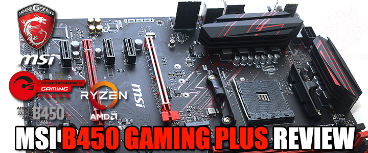 MSI B450 GAMING PLUS REVIEW