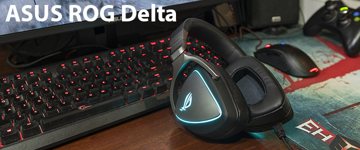 ASUS ROG DELTA RGB Quad-DAC Gaming Headset ASUS ROG DELTA RGB Quad-DAC Gaming Headset