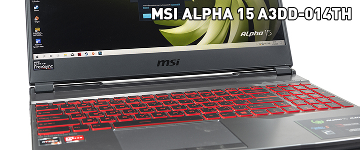 default thumb MSI ALPHA 15 A3DD-014TH  Review