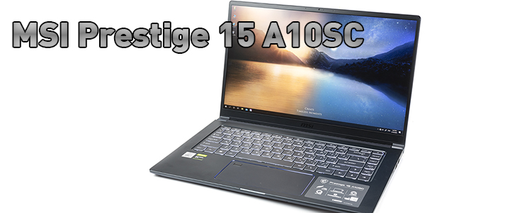 default thumb MSI Prestige 15 A10SC with Intel Core i7 Gen 10th Review
