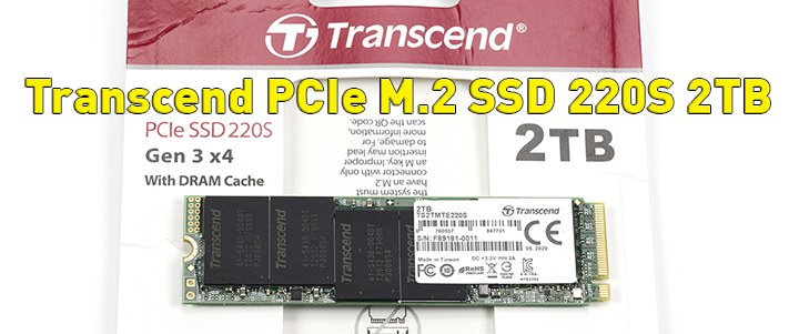 Transcend PCIe M.2 SSD 220S 2TB Review