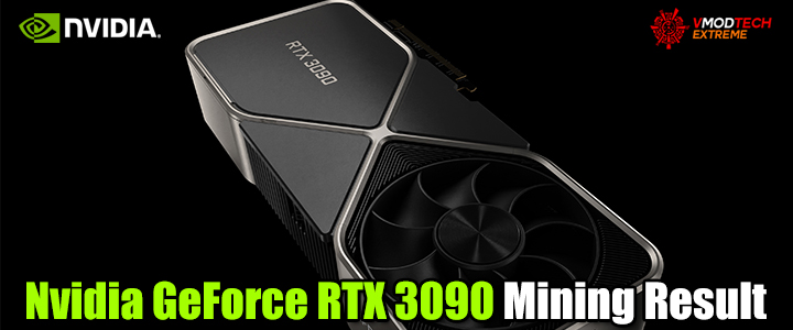 Nvidia GeForce RTX 3090 Mining Result