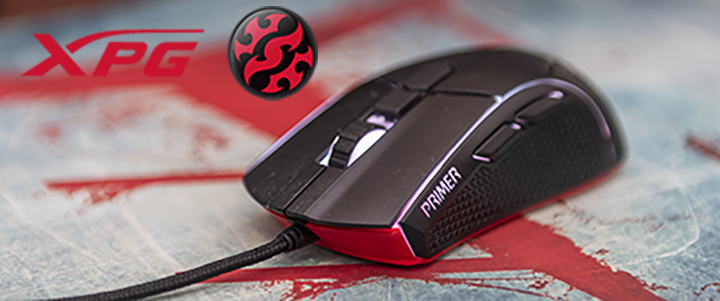 default thumb XPG Primer Gaming Mouse Review