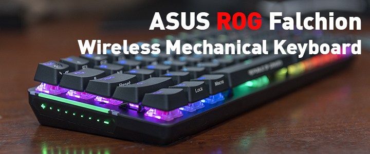 ASUS ROG Falchion Wireless Mechanical Keyboard Review