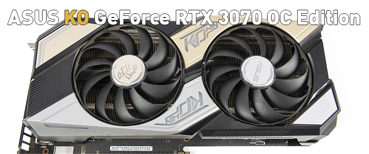 ASUS KO GeForce RTX 3070 OC Edition 8GB GDDR6 Review