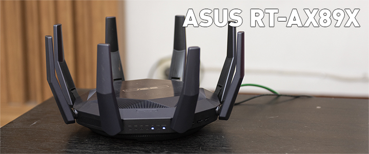 ASUS RT-AX89X 12-stream AX6000 Dual Band WiFi 6 Review