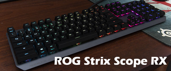 ASUS ROG Strix Scope RX Gaming Keyboard Review