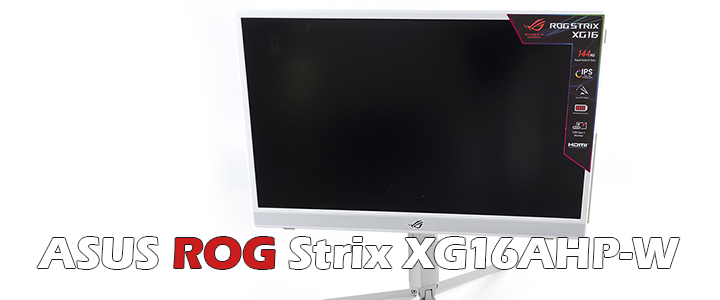 ASUS ROG Strix XG16AHP-W 15.6″ Portable 144Hz Gaming Monitor Review