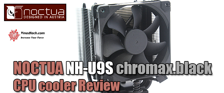 NOCTUA NH-U9S chromax.black CPU cooler Review