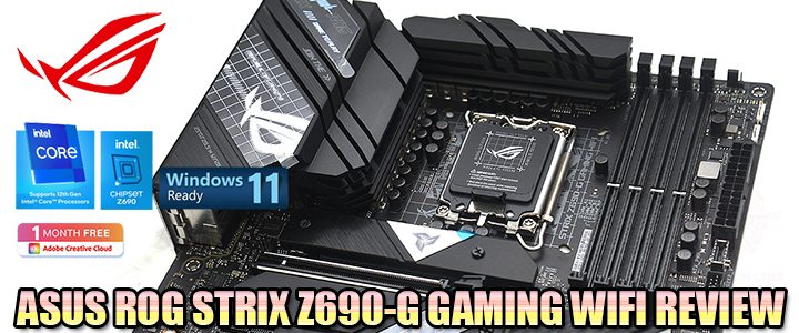 ASUS ROG STRIX Z690-G GAMING WIFI REVIEW