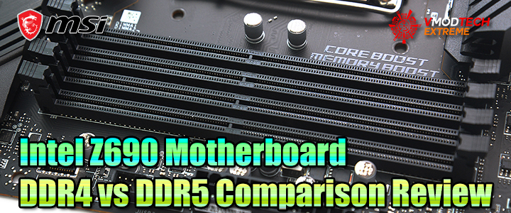 Intel Z690 Motherboard DDR4 vs DDR5 Comparison Review 