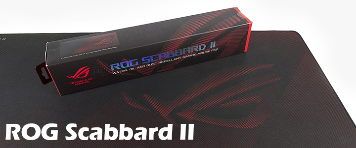 ASUS ROG Scabbard II gaming mouse pad Review