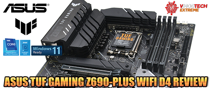 ASUS TUF GAMING Z690-PLUS WIFI D4 REVIEW