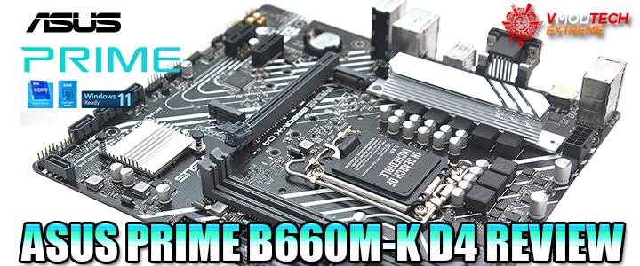 ASUS PRIME B660M-K D4 REVIEW