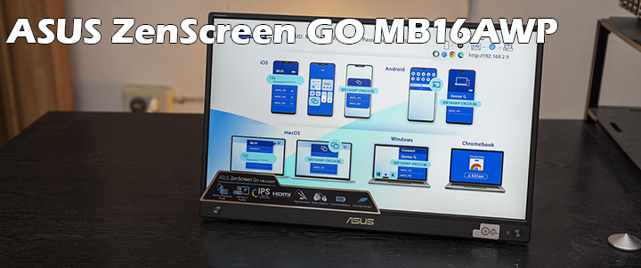 ASUS ZenScreen GO MB16AWP Wireless Portable Monitor 15.6 inch Review