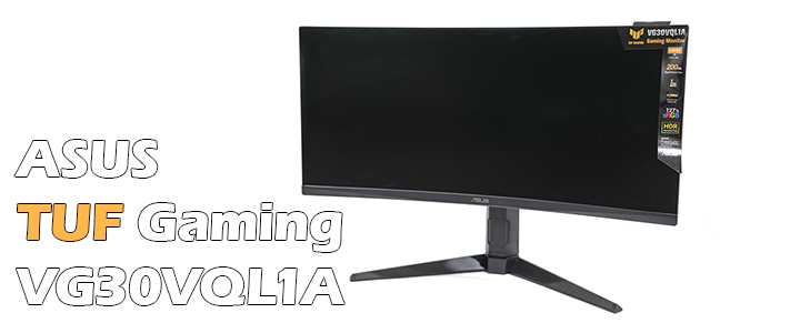 ASUS TUF Gaming VG30VQL1A Curved Gaming Monitor – 29.5 inch Review