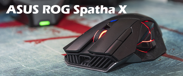 ASUS ROG SPATHA X Wireless Gaming Mouse