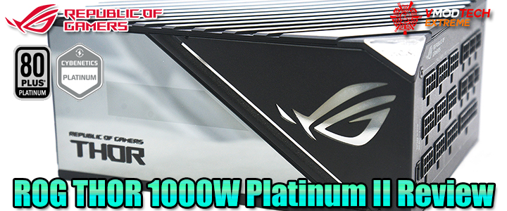 ROG THOR 1000W Platinum II Review 