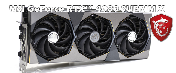 default thumb MSI GeForce RTX™ 4080 SUPRIM X 16GB GDDR6X Review