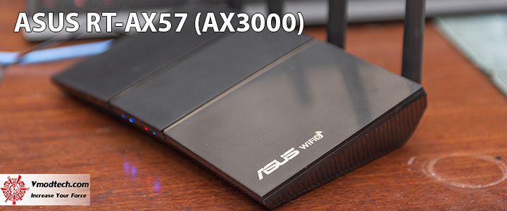 ASUS RT-AX57 (AX3000) Dual Band WiFi 6 Extendable Router