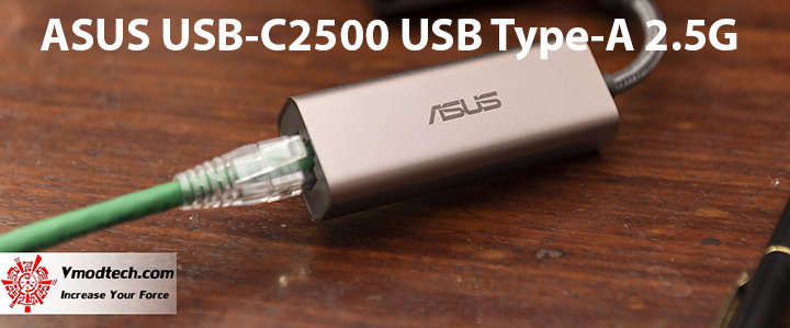 ASUS USB-C2500 USB Type-A 2.5G Base-T Ethernet Adapter Review