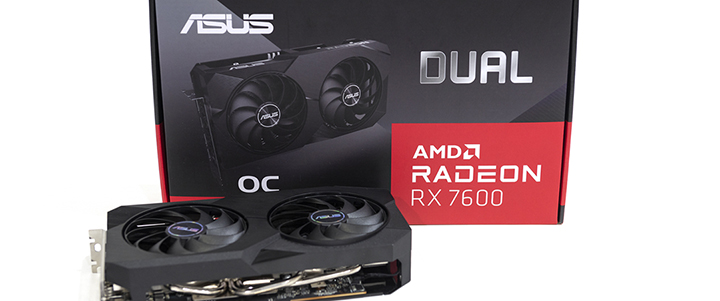 ASUS Dual Radeon™ RX 7600 OC Edition 8GB GDDR6 Review ASUS Dual Radeon™ RX 7600 OC Edition 8GB GDDR6 Review