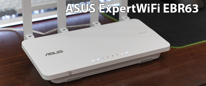 ASUS ExpertWiFi EBR63 AX3000 Dual-Band WiFi 6 Review ASUS ExpertWiFi EBR63 AX3000 Dual-Band WiFi 6 Review