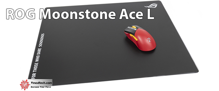 ROG Moonstone Ace L Tempered Glass Mouse Pad Review ROG Moonstone Ace L Tempered Glass Mouse Pad Review