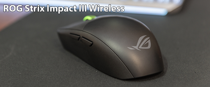 default thumb ROG Strix Impact III Wireless - Ultralight Wireless Gaming Mouse Review