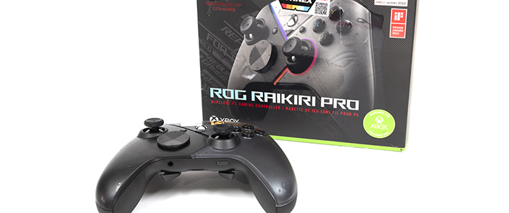 default thumb ROG Raikiri Pro เกมส์มิ่งเมาส์แพดไร้สายสามโหมด Review