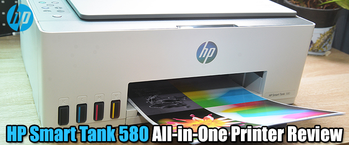 HP Smart Tank 580 All-in-One Printer Review HP Smart Tank 580 All-in-One Printer Review