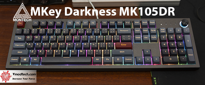 Montech MKey Darkness MK105DR Red Switch Review