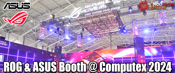 ROG & ASUS Booth @ Computex 2024 ROG & ASUS Booth @ Computex 2024