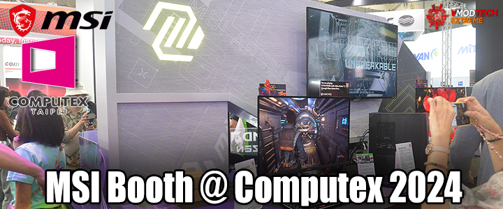 MSI Booth @ Computex 2024 MSI Booth @ Computex 2024