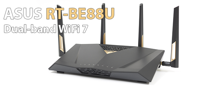 ASUS RT-BE88U Dual-band WiFi 7 AiMesh Extendable Performance Router Review ASUS RT-BE88U Dual-band WiFi 7 AiMesh Extendable Performance Router Review