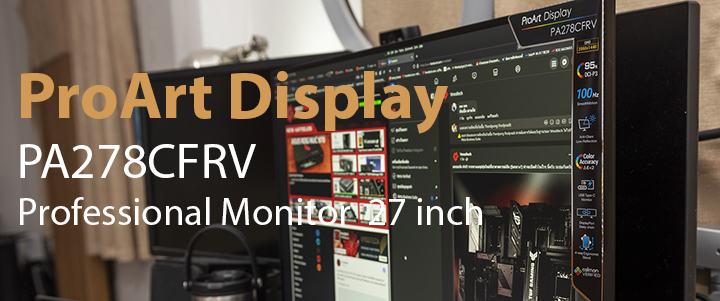 ASUS ProArt Display PA278CFRV Professional Monitor 27 inch ASUS ProArt Display PA278CFRV Professional Monitor 27 inch
