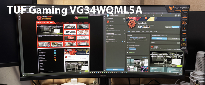 default thumb TUF Gaming VG34WQML5A 34-inch WQHD Fast VA panel Review
