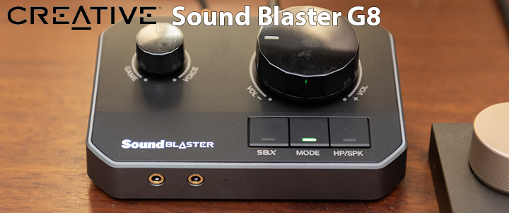 default thumb Creative Soundblaster G8 Hi-Res Gaming DUAL USB DAC and Amp Review