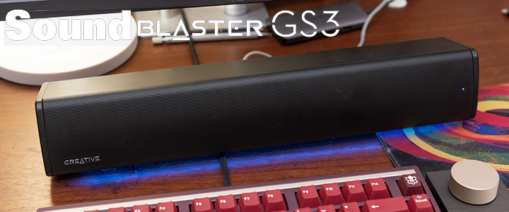 default thumb Sound Blaster GS3 Compact RGB Gaming Soundbar Review