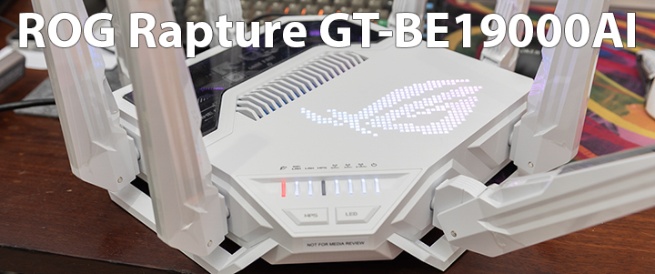 ASUS ROG Rapture GT-BE19000AI Tri-band Gaming Router Review