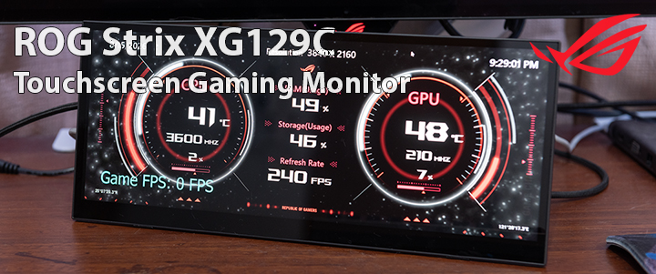 ROG Strix XG129C Touchscreen Gaming Monitor Review