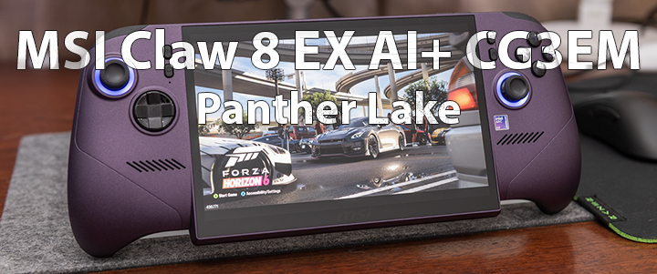 MSI Claw 8 EX AI+ CG3EM - Panther Lake Review