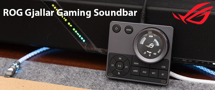 ROG Gjallar Gaming Soundbar Review