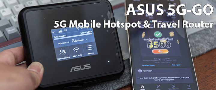 ASUS 5G-GO - 5G Mobile Hotspot & Travel Router Review