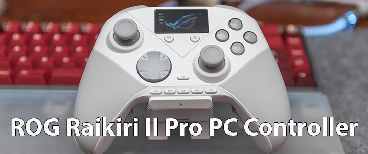 default thumb ROG Raikiri II Pro PC Controller Review